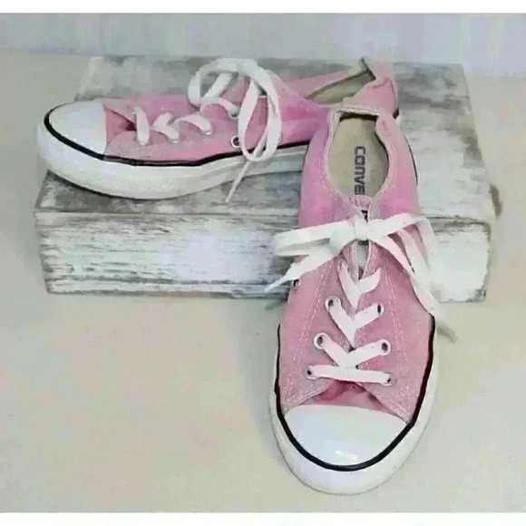 Converse Other - Converse All Stars Pink Preppy Barbiecore Boho Unicorn Casual Y2K Girls Size 2